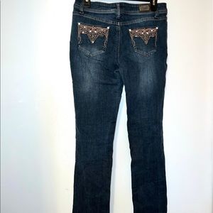 Earl Jeans Embellished Stone Studded